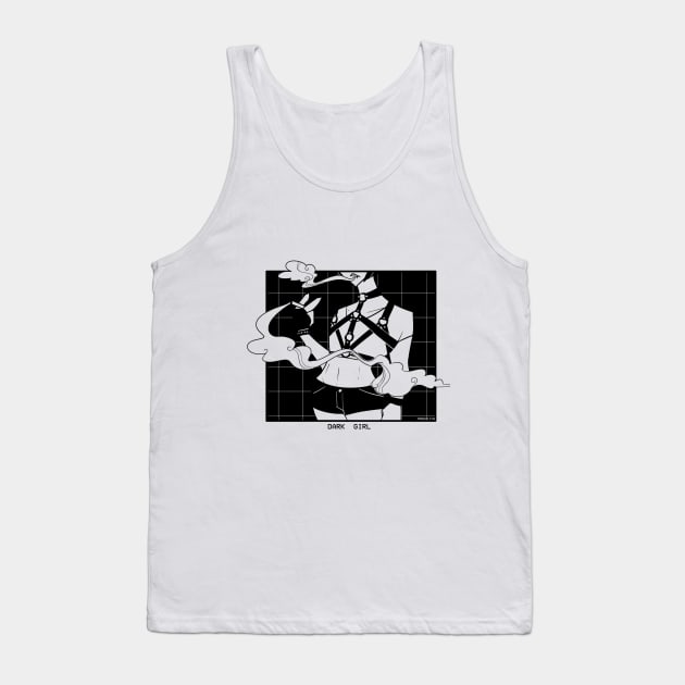 DARK GIRL [BLACK] Tank Top by marshiiygtheterrible